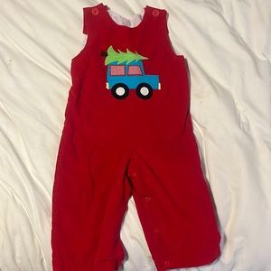 Kelly’s Kids Red Christmas Corduroy Jumper Size 2T